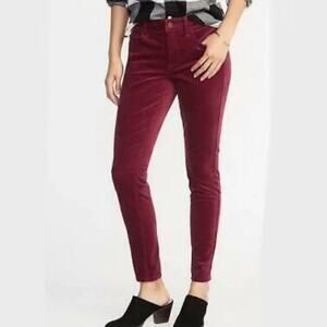 Old navy rockstar mid rise velvet skinny jeans womens 28 fairy grunge whimsigoth
